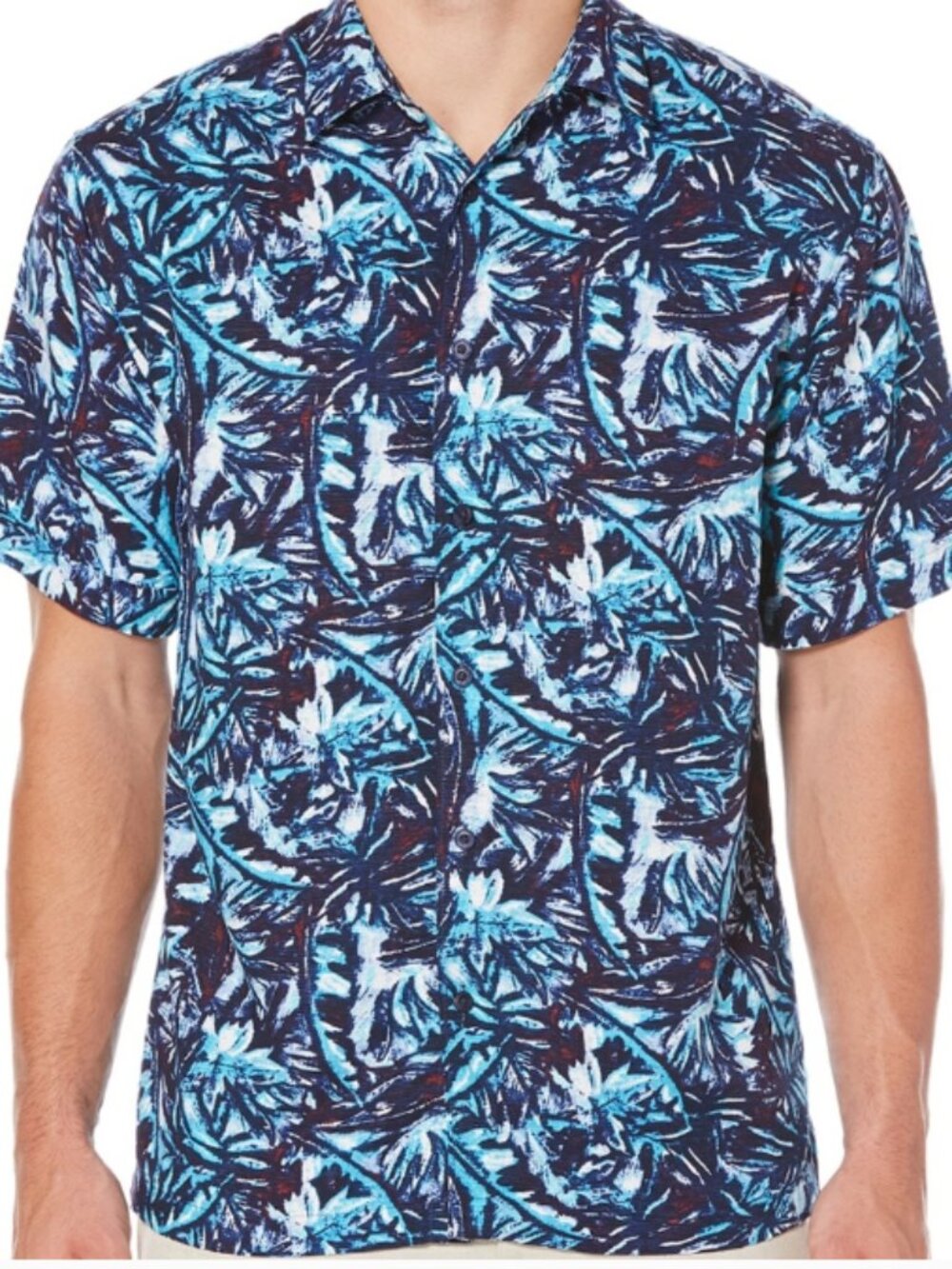 CUBAVERA MEN'S TROPICAL SHIRT- L - Picture 2 of 5